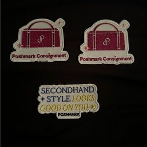 Poshmark Consignment Patches Set